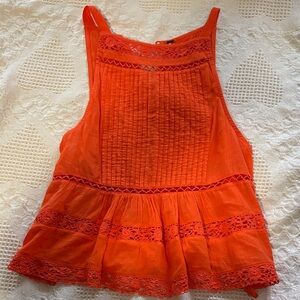 Free People Lace Top